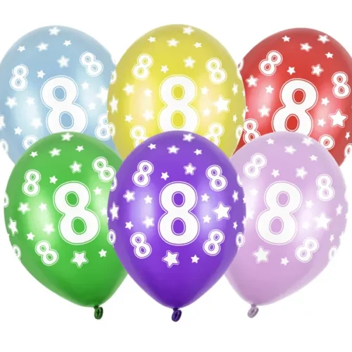 Lateks balon sa tiskom - broj 8