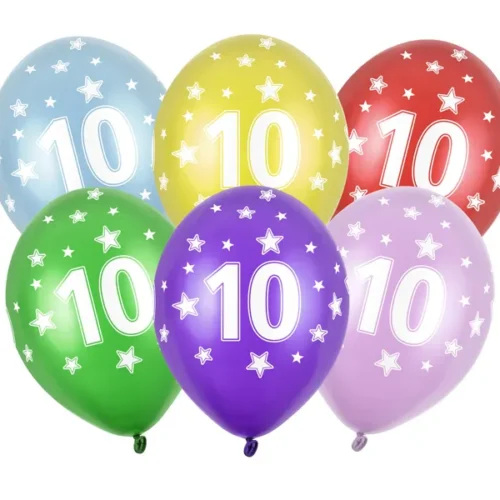 Lateks balon sa tiskom - broj 10