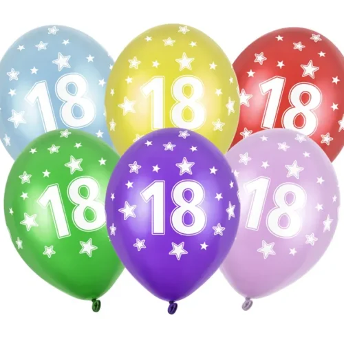 Lateks balon sa tiskom - broj 18