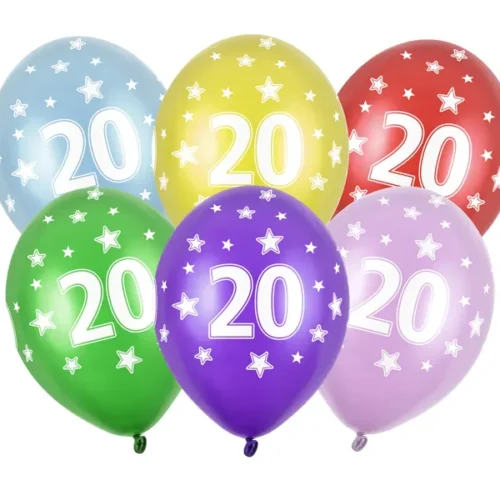 Lateks balon sa tiskom - broj 20