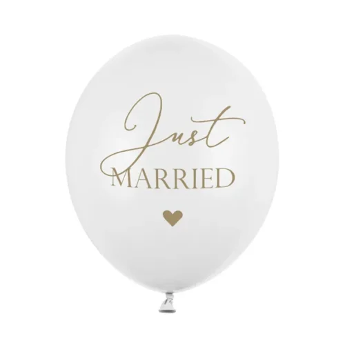 Latex balon sa tiskom - Just married