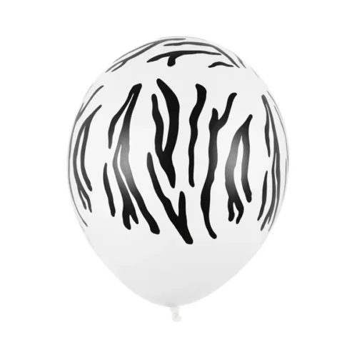 Latex balon sa tiskom - Zebra