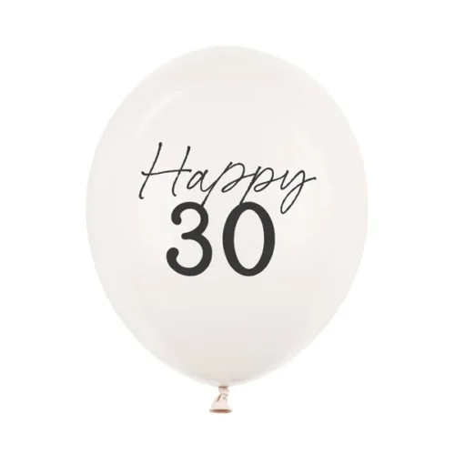 Latex balon sa tiskom - Happy 30