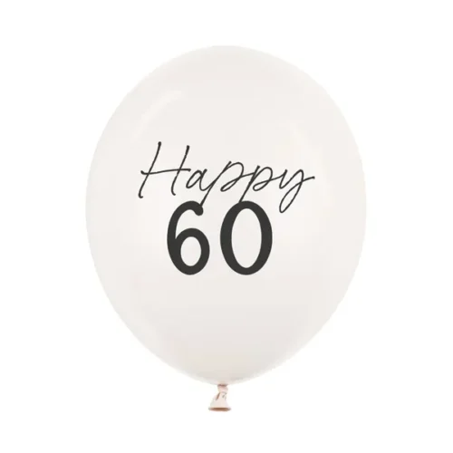 Latex balon sa tiskom - Happy 60