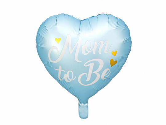 Folijski balon Mom to be - plava - Slika 3