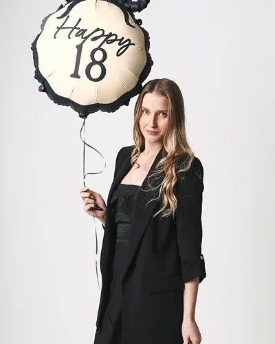 Folijski balon Happy 18