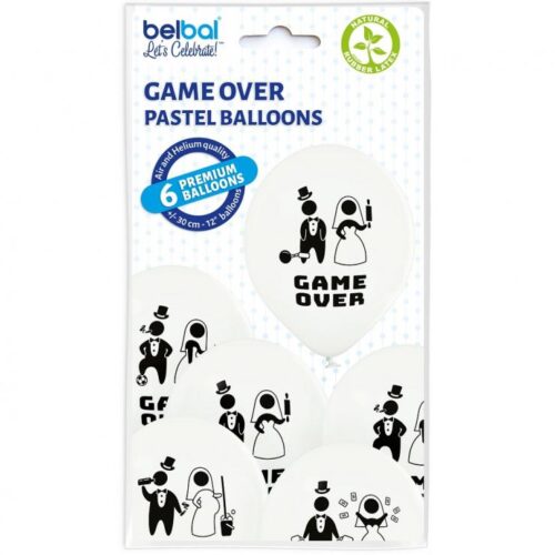 Alternative view of Set lateks balona - Game over 6/1