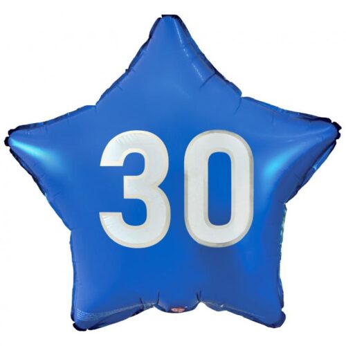 Folijski balon - Plava zvijezda 30