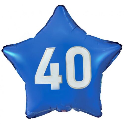 Folijski balon - Plava zvijezda 40