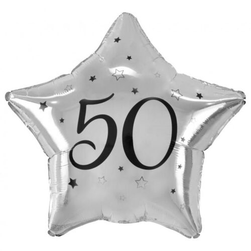 Folijski balon - Srebrna zvijezda 50