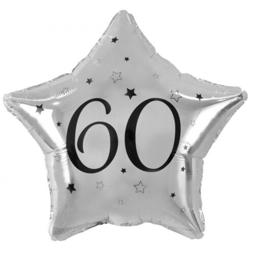 Folijski balon - Srebrna zvijezda 60