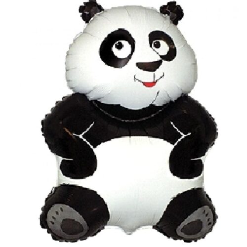 Folijski balon štapić, 14" - Panda