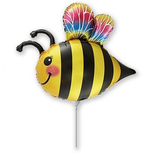 Folijski balon štapić, 14" - Pčelica