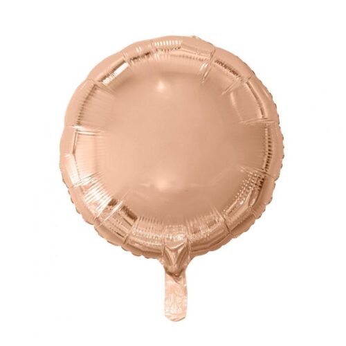 Folijski balon krug, Rosegold 18"