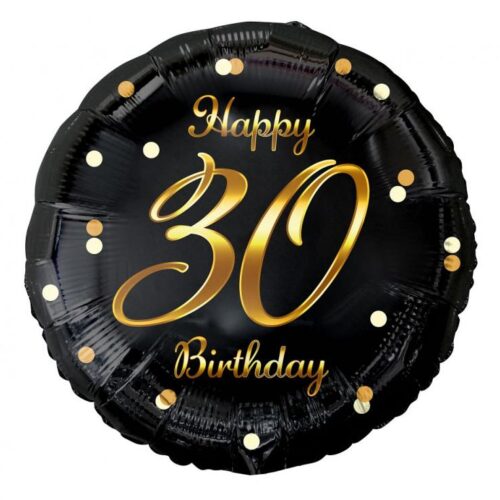 Folijski balon Happy 30 birthday