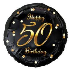 Folijski balon Happy 50 birthday