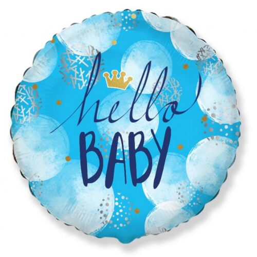 Folijski balon - Hello baby