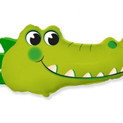 Folijski balon štapić, 14" - Krokodil
