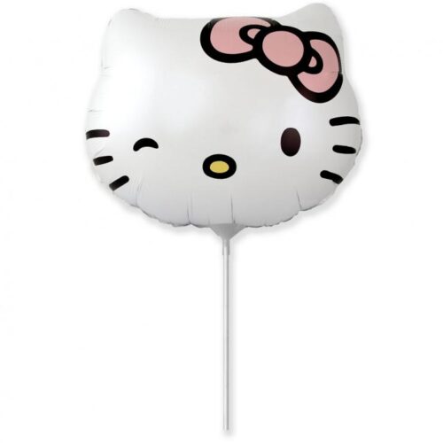Folijski balon štapić, 14" - Hello Kitty