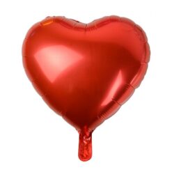 Folijski balon srce, Crvena 18"