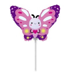 Folijski balon štapić, 14" - Leptir