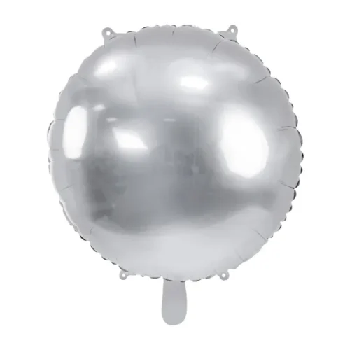 Folijski balon - Krug 18", srebrna