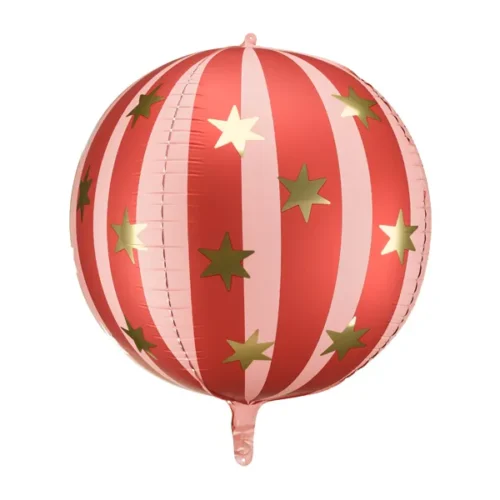 Folijski balon - Cirkus lopta, crvena