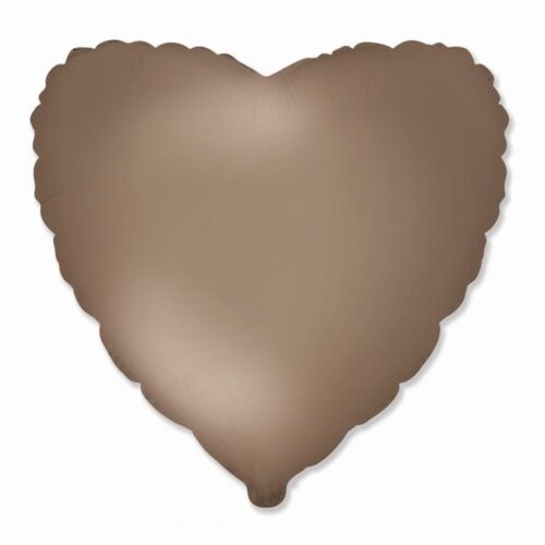 Folijski balon srce, Matte Starlight gold