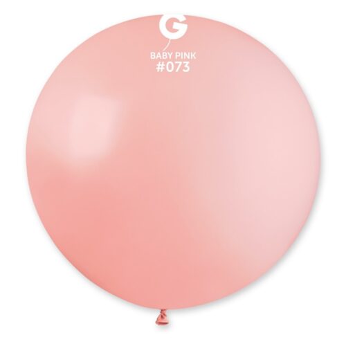 Lateks balon pastel 31" - Baby pink