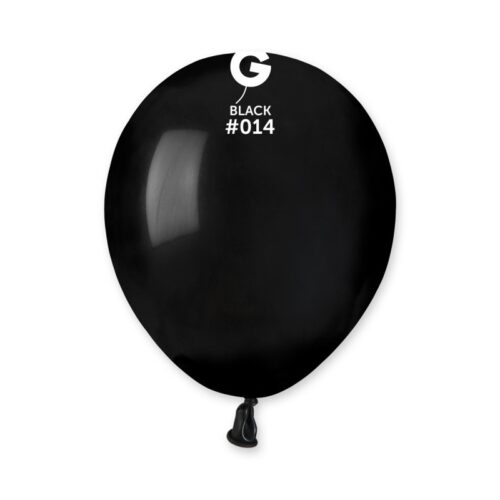 Lateks balon pastel 5" - Black