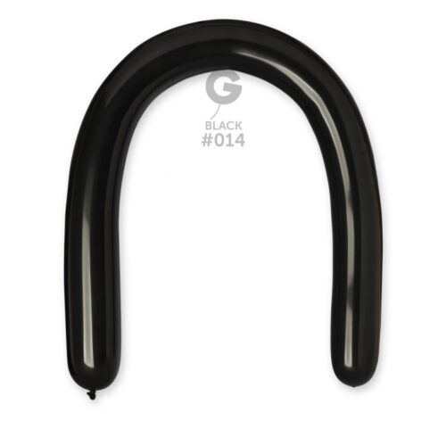 Lateks balon pastel modeling, D5 - Black