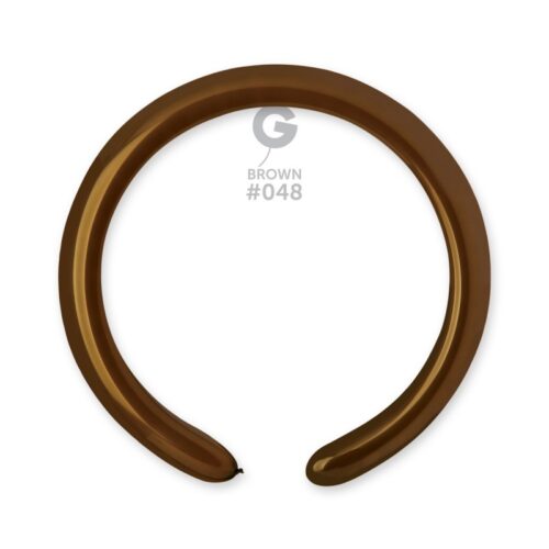 Lateks balon pastel modeling, D4 - Brown