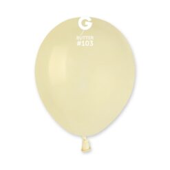 Lateks balon pastel 5" - Butter