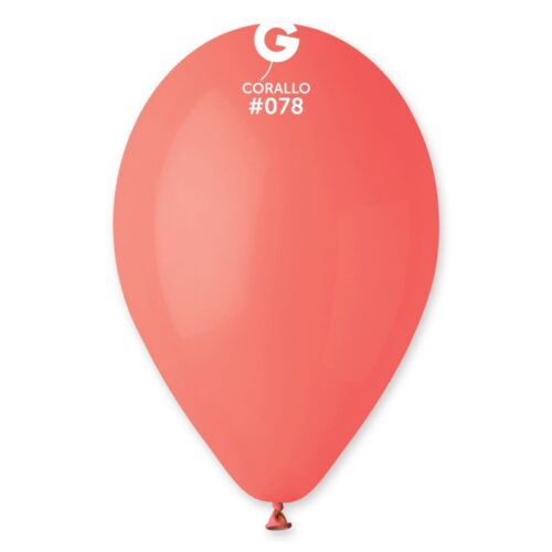 Lateks balon pastel 12" - Corallo