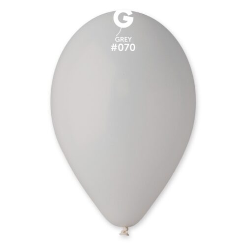 Lateks balon pastel 12" - Grey