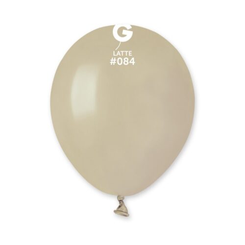 Lateks balon pastel 5" - Latte