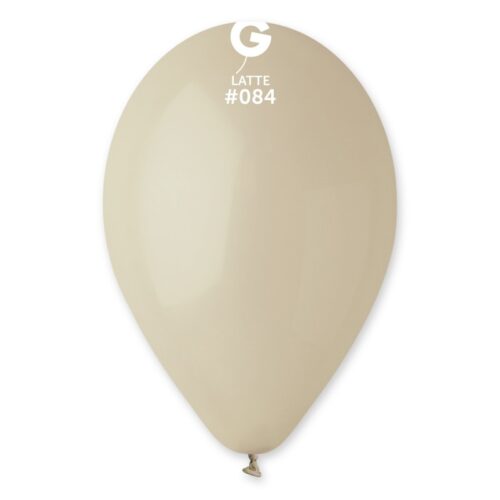 Lateks balon pastel 12" - Latte