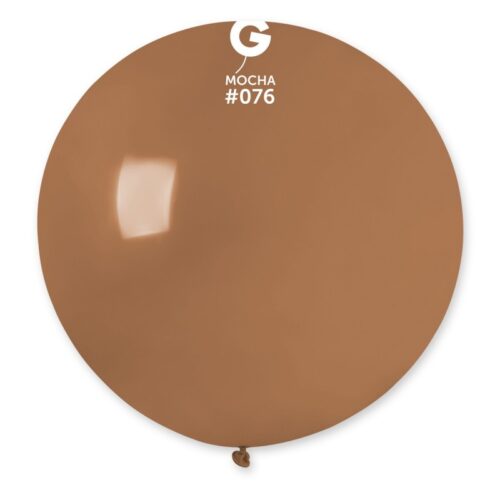 Lateks balon pastel 31" - Mocha