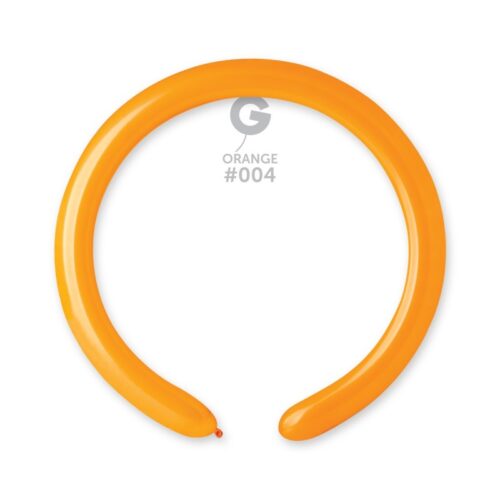 Lateks balon pastel modeling, D4 - Orange