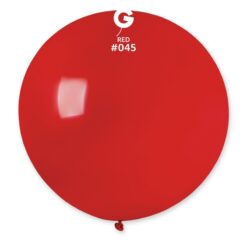 Lateks balon pastel 31" - Red
