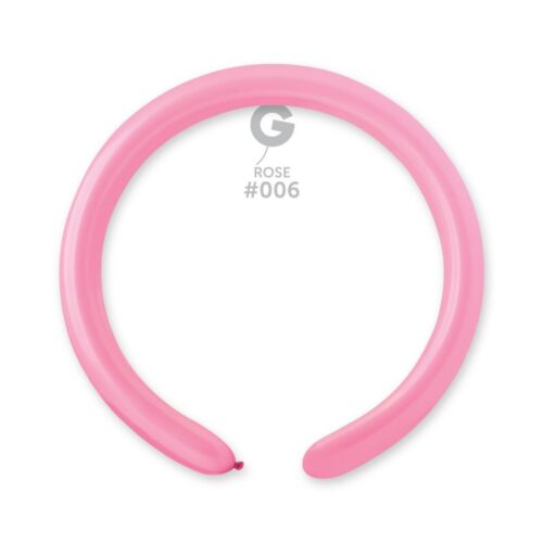 Lateks balon pastel modeling, D4 - Rose