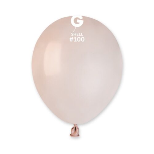 Lateks balon pastel 5" - Shell