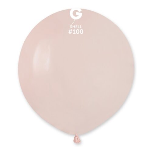 Lateks balon pastel 19" - Shell
