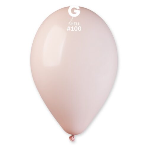 Lateks balon pastel 12" - Shell