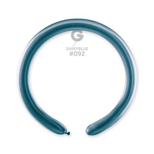Lateks balon shiny/chrome modeling, D4 - Blue