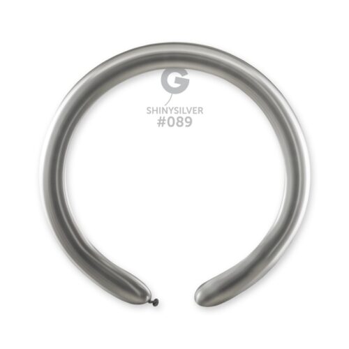 Lateks balon shiny/chrome modeling, D4 - Silver
