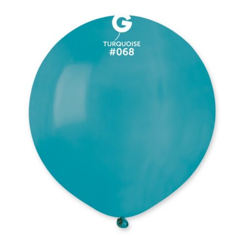 Lateks balon pastel 19" - Turquoise