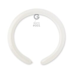 Lateks balon pastel modeling, D4 - White