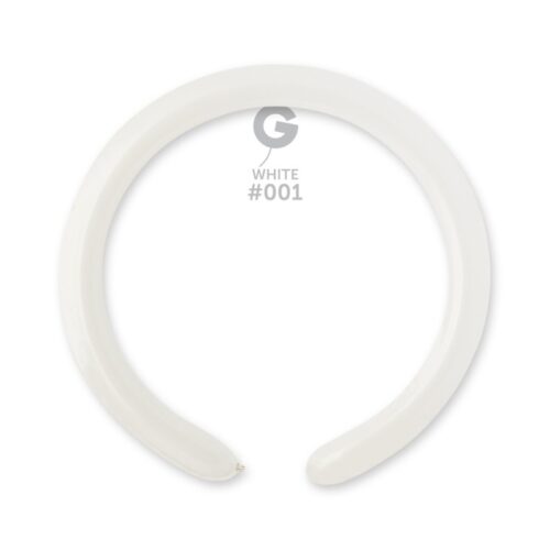 Lateks balon pastel modeling, D4 - White