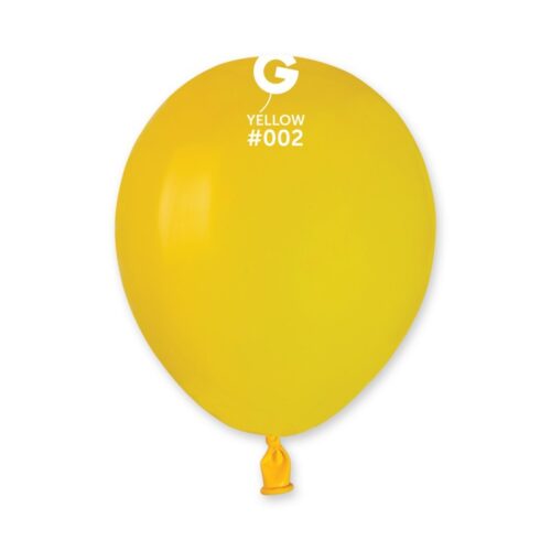 Lateks balon pastel 5" - Yellow